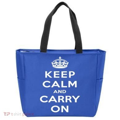 Keep Calm And Carry On Gift Tote Bag