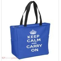 Keep Calm And Carry On Gift Tote Bag thumb 2
