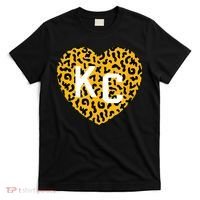 Kc Cheetah Animal Print Heart Kc Kansas City Cheetah Heart T-Shirt thumb 0
