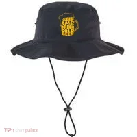 Keep Calm And Drink Cold Beer Bucket Hat thumb 0