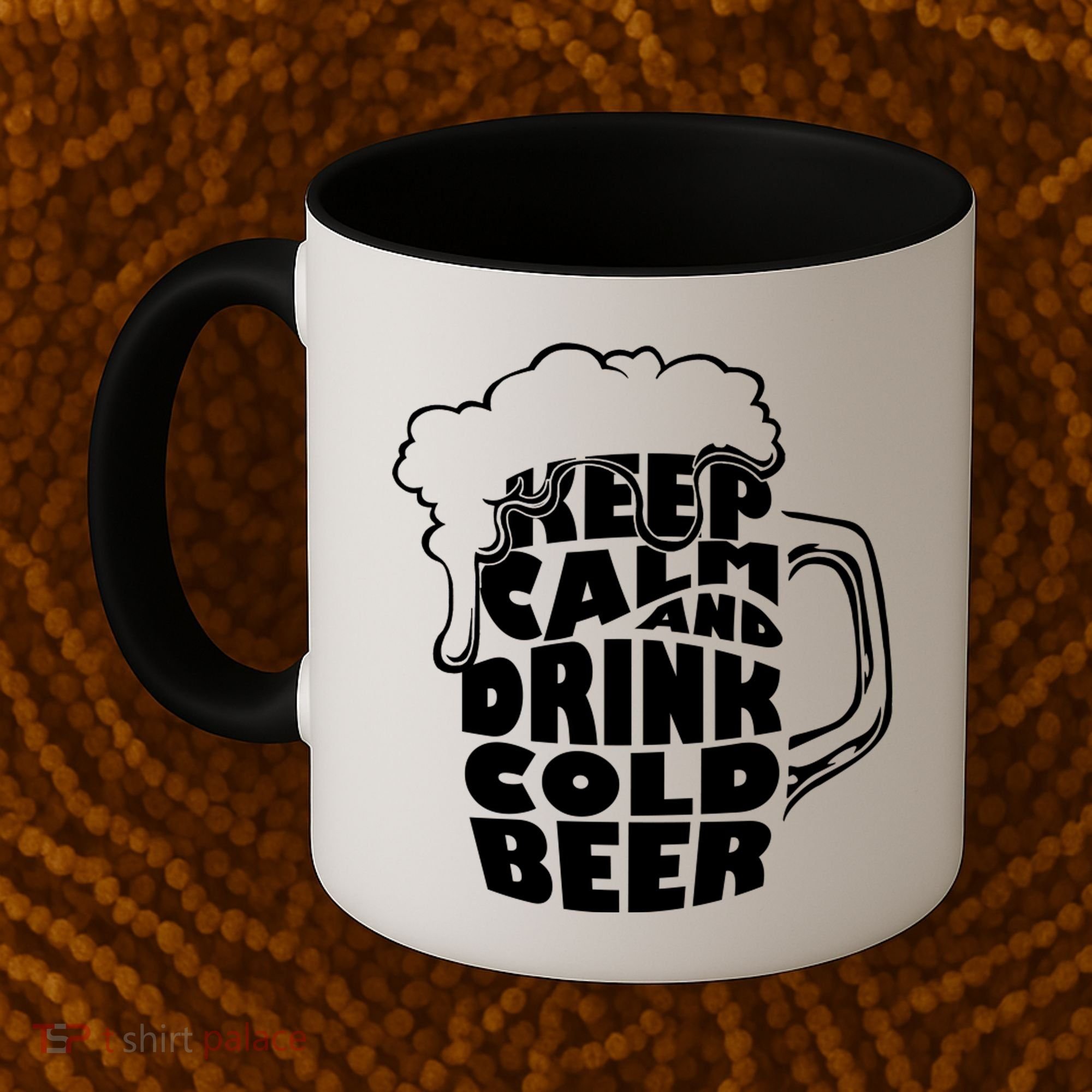 Keep Calm And Drink Cold Beer Coffee Mug