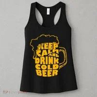 Keep Calm And Drink Cold Beer Women's Tank Top thumb 3