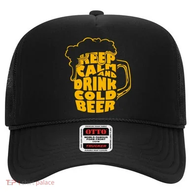 Keep Calm And Drink Cold Beer Hat