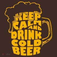 Keep Calm And Drink Cold Beer Beanie thumb 2