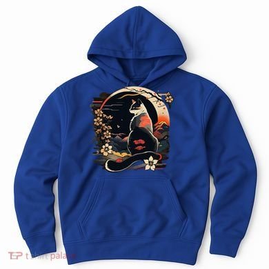 Kawaii Cat Anime Japanese Retro Hoodie