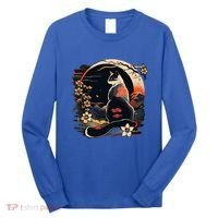 Kawaii Cat Anime Japanese Retro Long Sleeve Shirt thumb 0