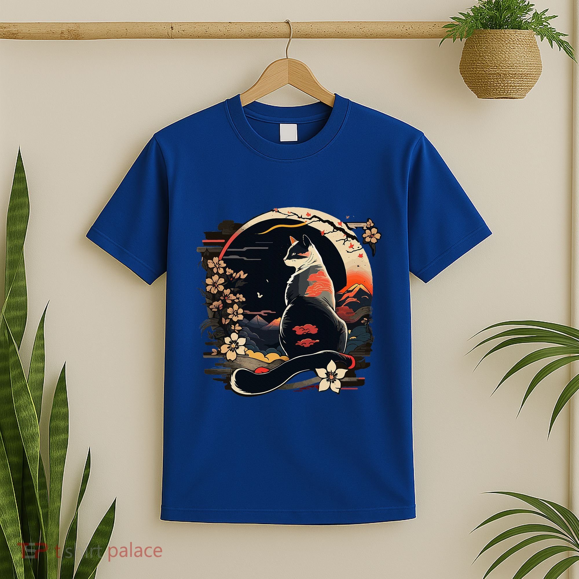 Kawaii Cat Anime Japanese Retro T-Shirt
