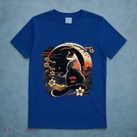 Kawaii Cat Anime Japanese Retro T-Shirt thumb 5
