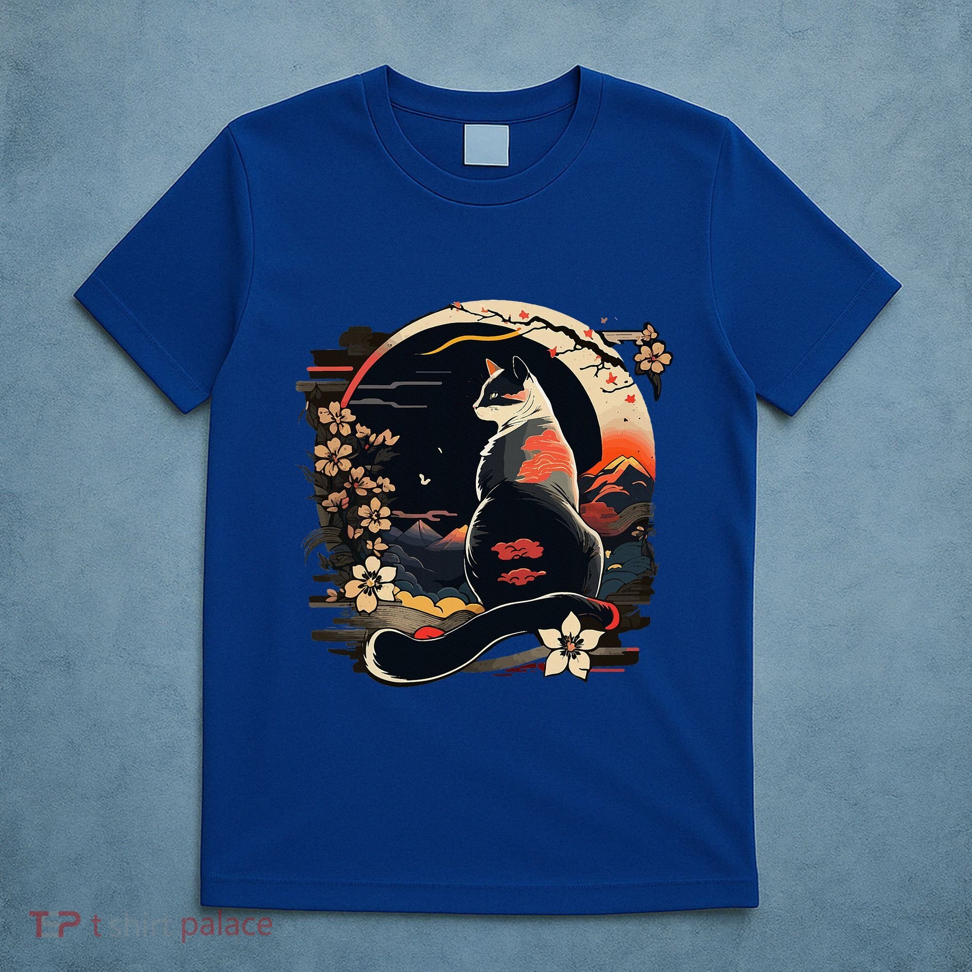 Kawaii Cat Anime Japanese Retro T-Shirt