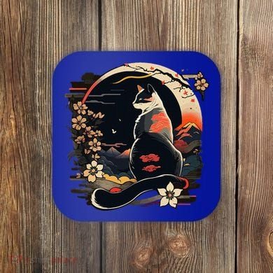 Kawaii Cat Anime Japanese Retro Coaster
