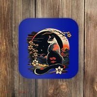 Kawaii Cat Anime Japanese Retro Coaster thumb 0