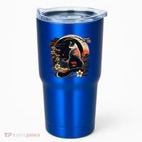 Kawaii Cat Anime Japanese Retro Tumbler thumb 0
