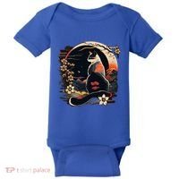 Kawaii Cat Anime Japanese Retro Baby Bodysuit thumb 0