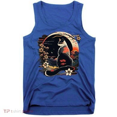 Kawaii Cat Anime Japanese Retro Tank Top