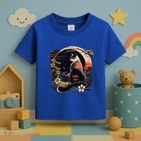 Kawaii Cat Anime Japanese Retro Toddler T-Shirt thumb 3