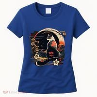 Kawaii Cat Anime Japanese Retro Women's T-Shirt thumb 0