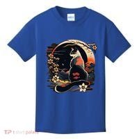 Kawaii Cat Anime Japanese Retro Kids T-Shirt thumb 0