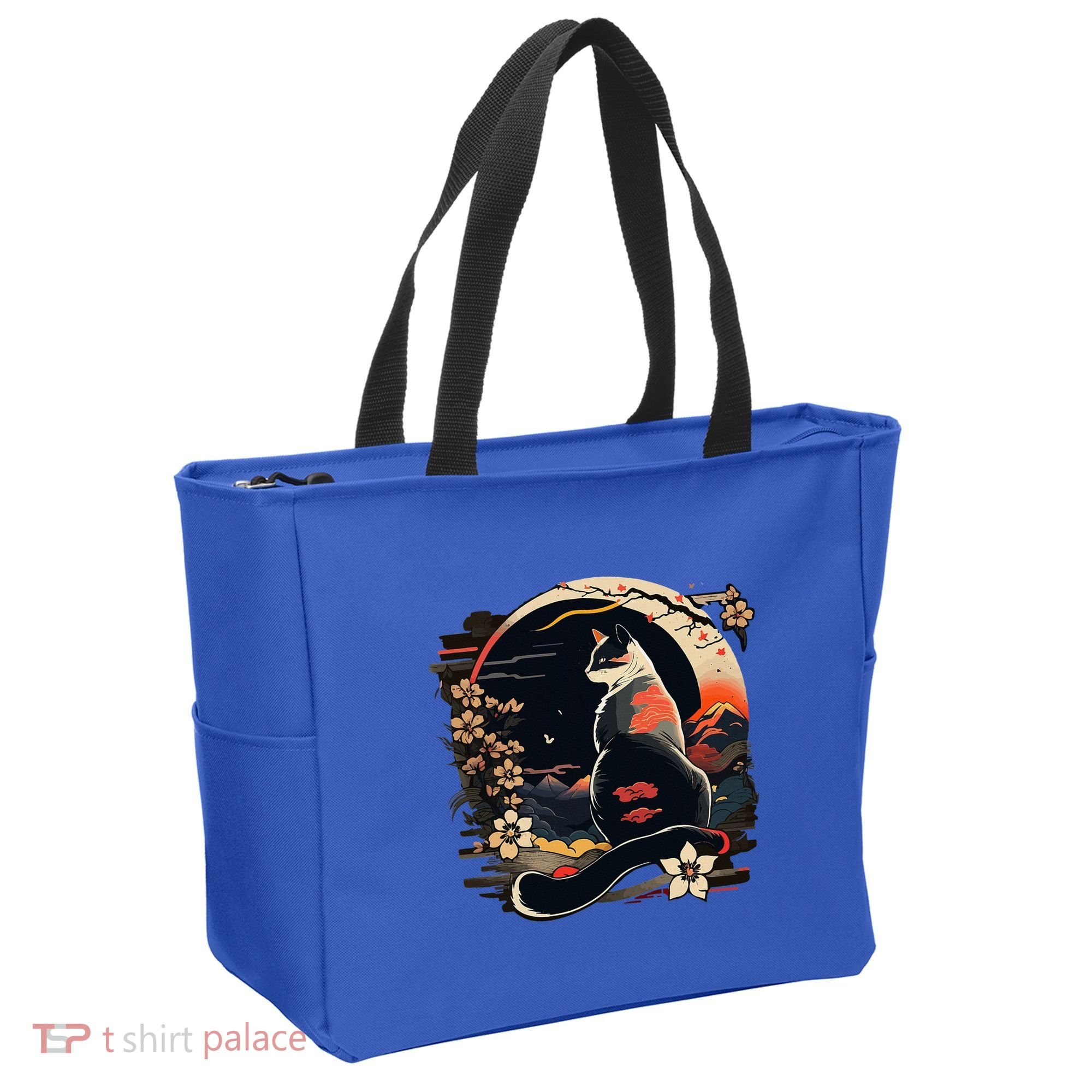 Kawaii Cat Anime Japanese Retro Tote Bag