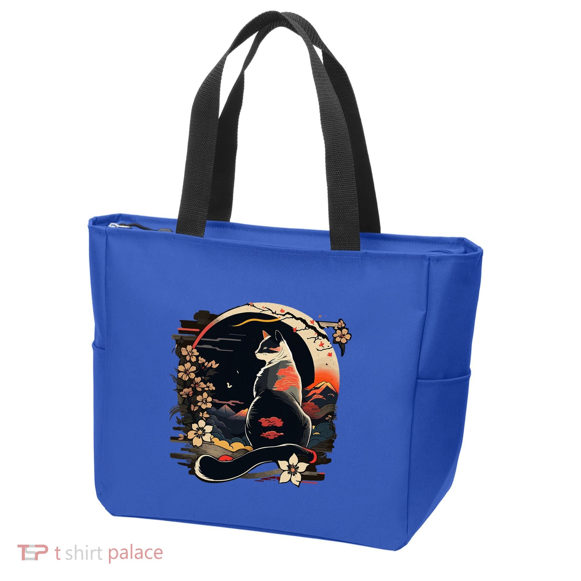 Kawaii Cat Anime Japanese Retro Tote Bag