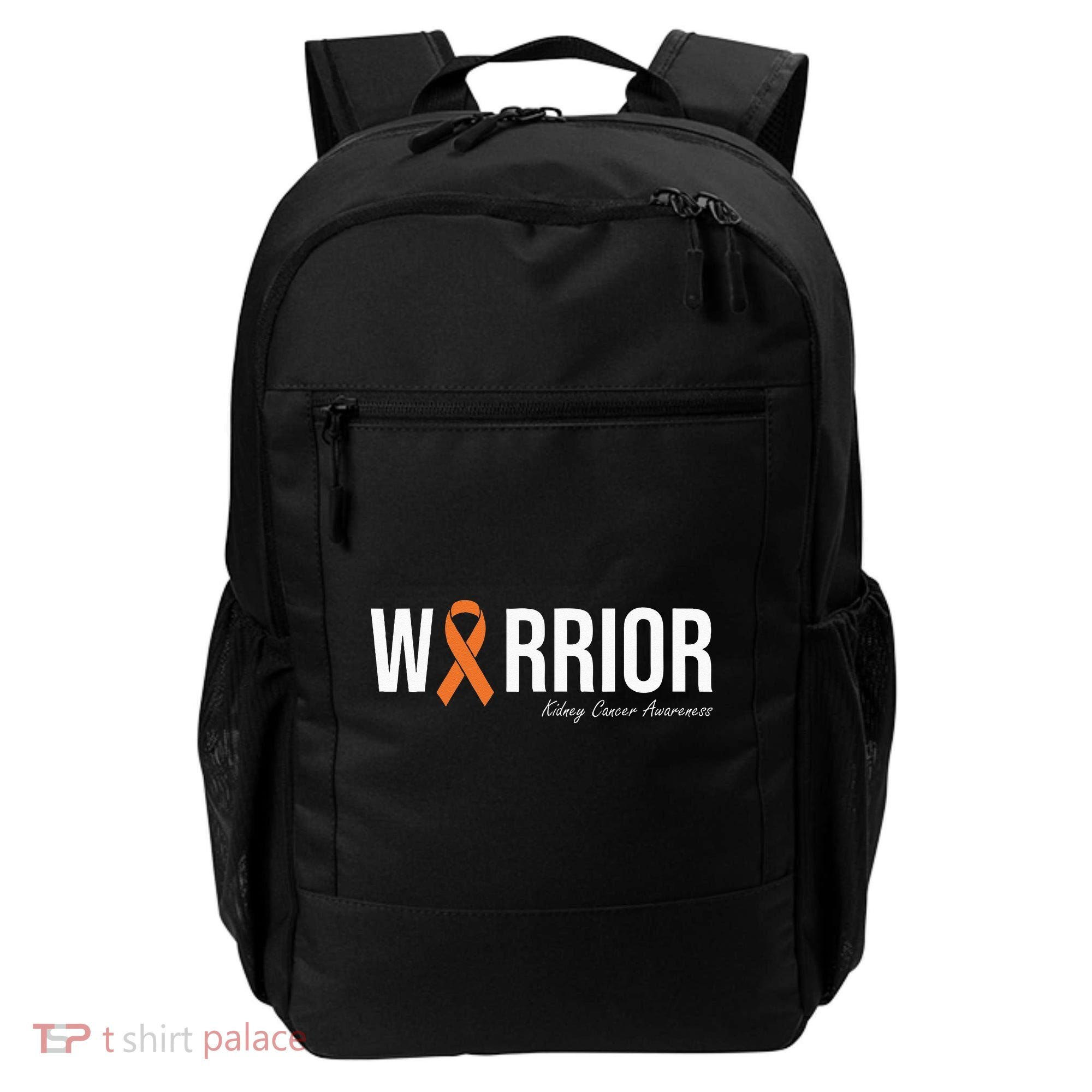 Kidney Cancer Awareness Orange Ribbon Backpack