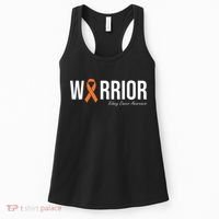 Kidney Cancer Awareness Orange Ribbon Women's Tank Top thumb 0