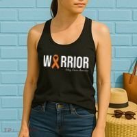 Kidney Cancer Awareness Orange Ribbon Women's Tank Top thumb 2