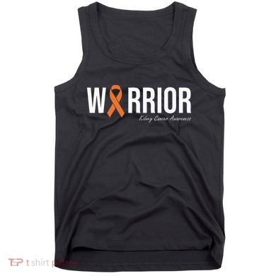 Kidney Cancer Awareness Orange Ribbon Tank Top