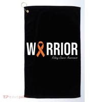 Kidney Cancer Awareness Orange Ribbon Golf Towel thumb 0