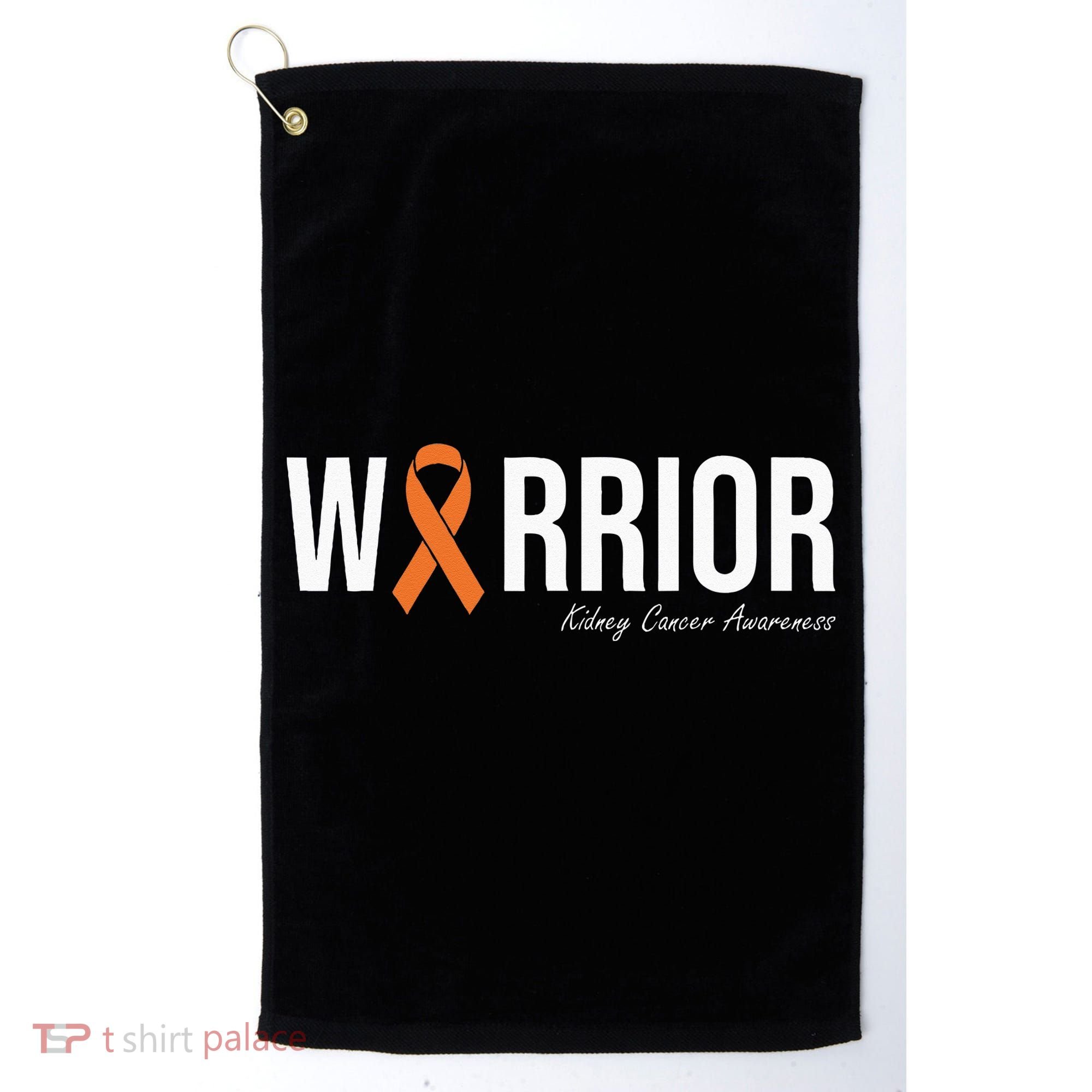 Kidney Cancer Awareness Orange Ribbon Golf Towel