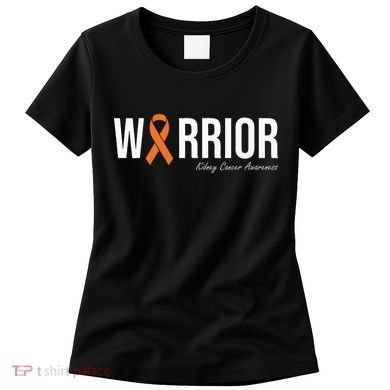 Kidney Cancer Awareness Orange Ribbon Women's T-Shirt
