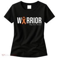 Kidney Cancer Awareness Orange Ribbon Women's T-Shirt thumb 0