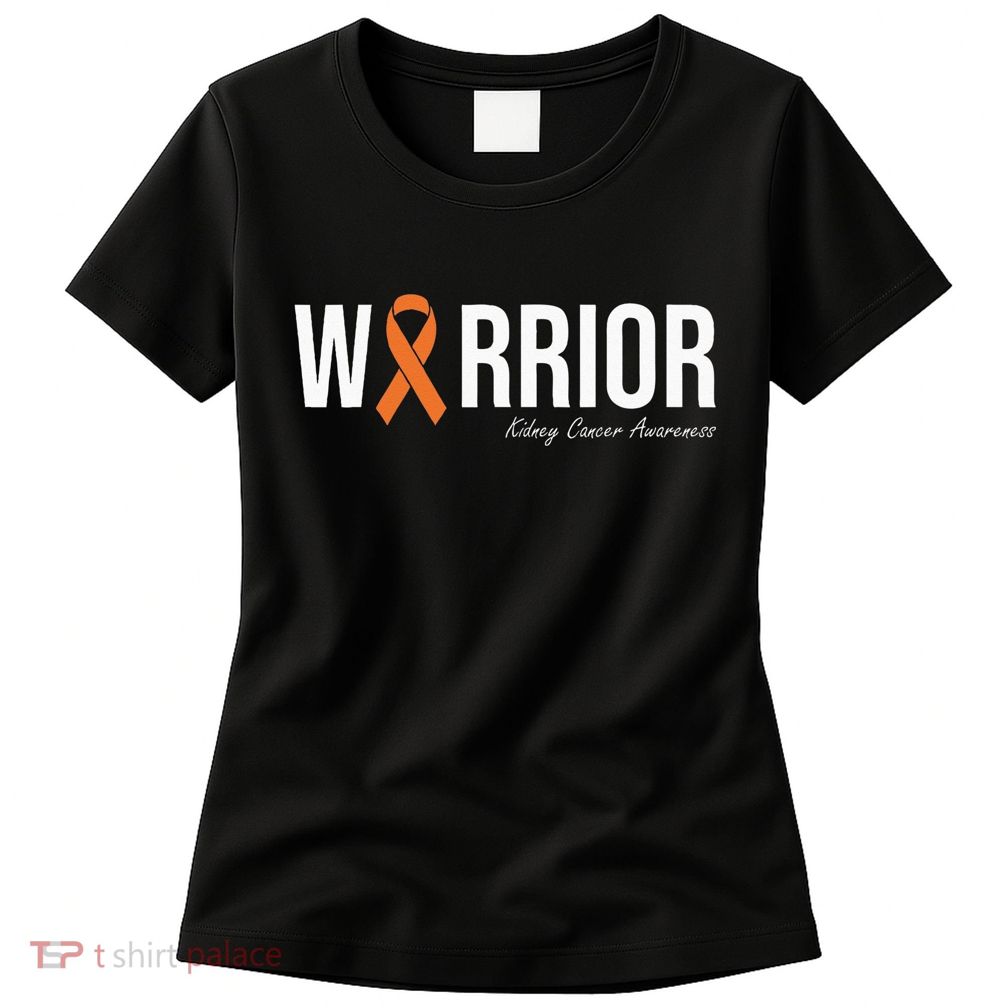 Kidney Cancer Awareness Orange Ribbon Women's T-Shirt