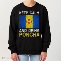 Keep Calm And Drink Poncha Madeira Portugal Women's Sweatshirt thumb 0