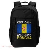 Keep Calm And Drink Poncha Madeira Portugal Backpack thumb 0