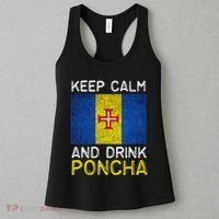Keep Calm And Drink Poncha Madeira Portugal Women's Tank Top thumb 3