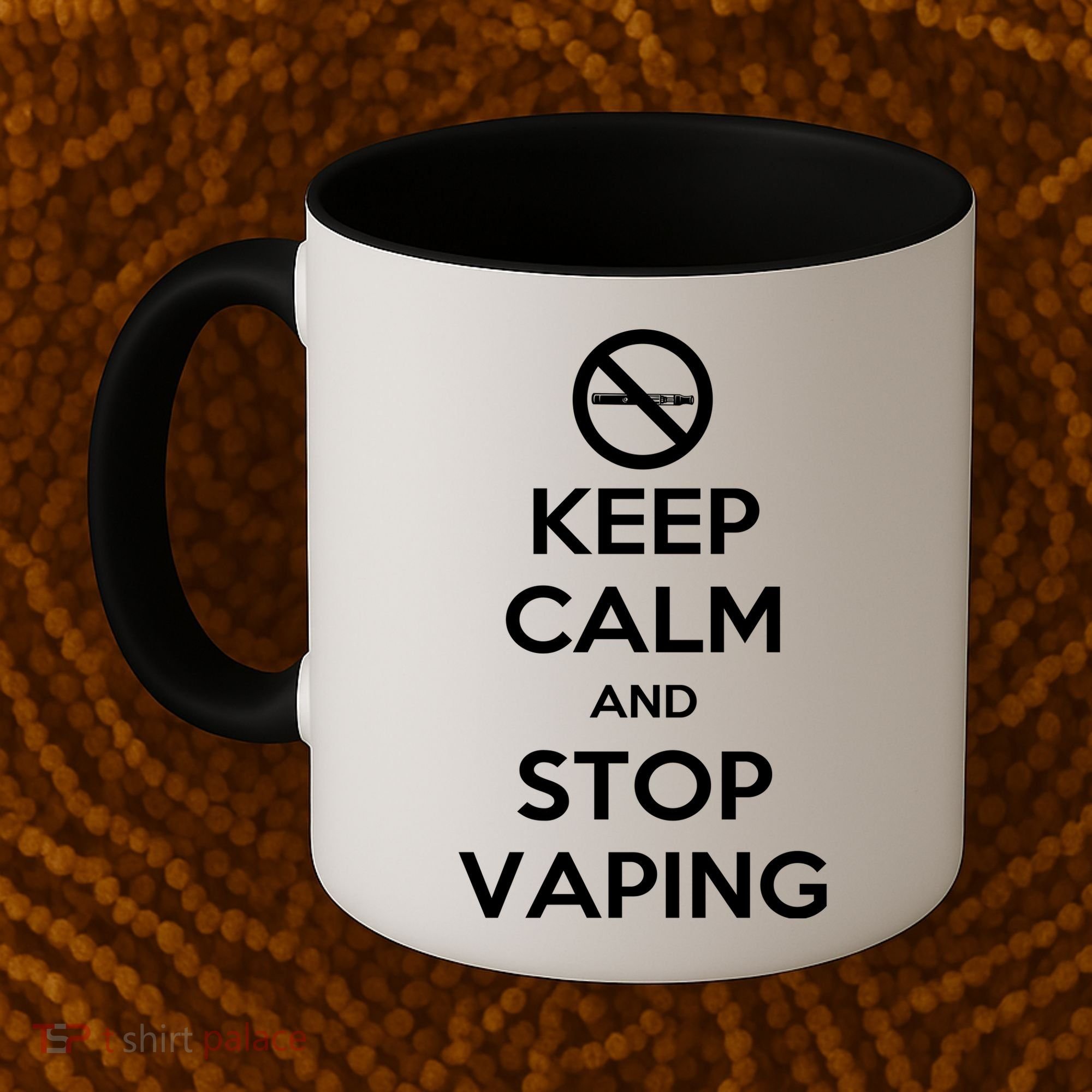 Keep Calm And Stop Vaping Coffee Mug