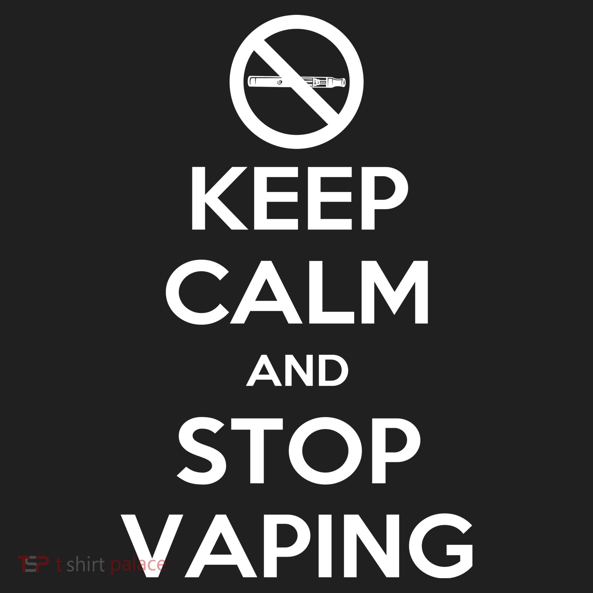 Keep Calm And Stop Vaping Beanie