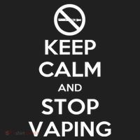 Keep Calm And Stop Vaping Golf Towel thumb 3