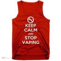 Keep Calm And Stop Vaping Tank Top thumb 0