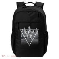 Khmer Cambodian Aesthetic Angkor Wat Gift Backpack thumb 0