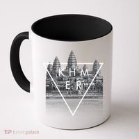 Khmer Cambodian Aesthetic Angkor Wat Gift Coffee Mug thumb 0