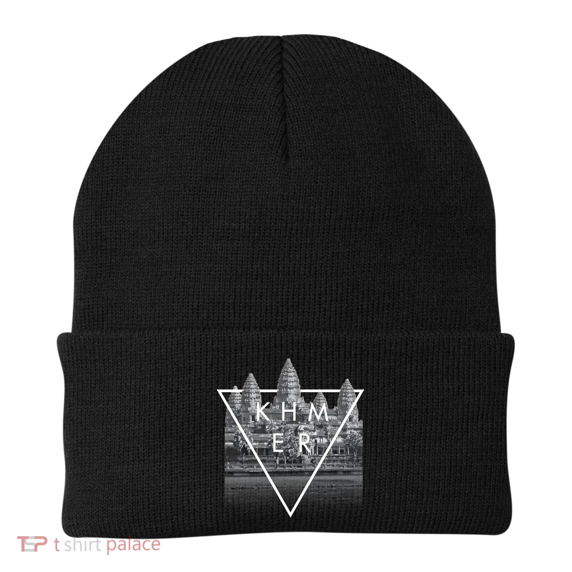 Khmer Cambodian Aesthetic Angkor Wat Gift Beanie