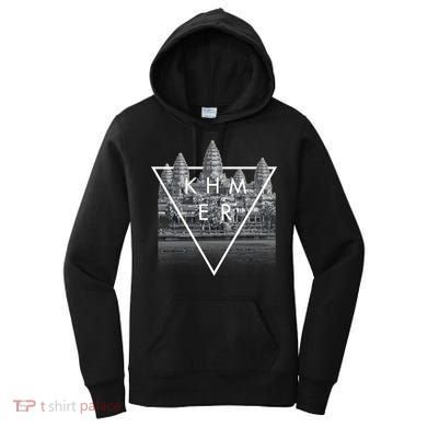 Khmer Cambodian Aesthetic Angkor Wat Gift Women's Hoodie