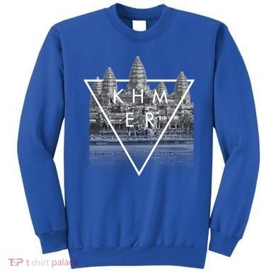 Khmer Cambodian Aesthetic Angkor Wat Gift Sweatshirt
