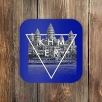 Khmer Cambodian Aesthetic Angkor Wat Gift Coaster thumb 0