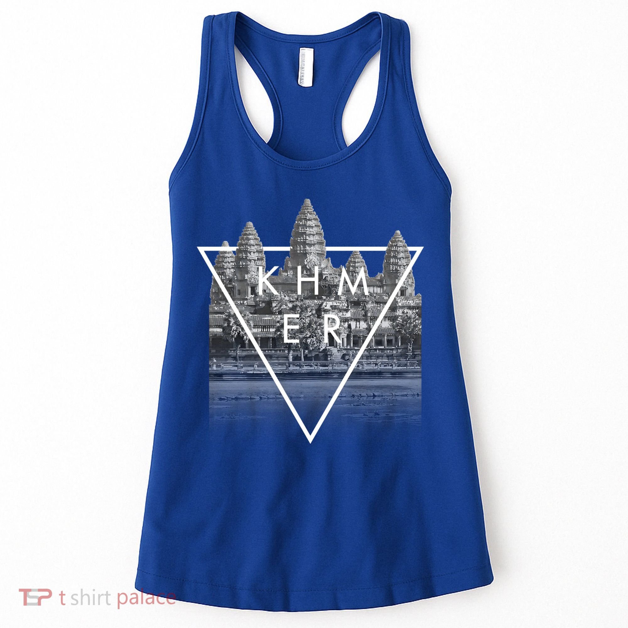 Khmer Cambodian Aesthetic Angkor Wat Gift Women's Tank Top