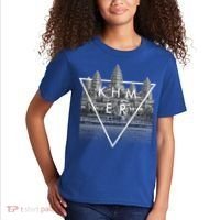 Khmer Cambodian Aesthetic Angkor Wat Gift Kids T-Shirt thumb 2