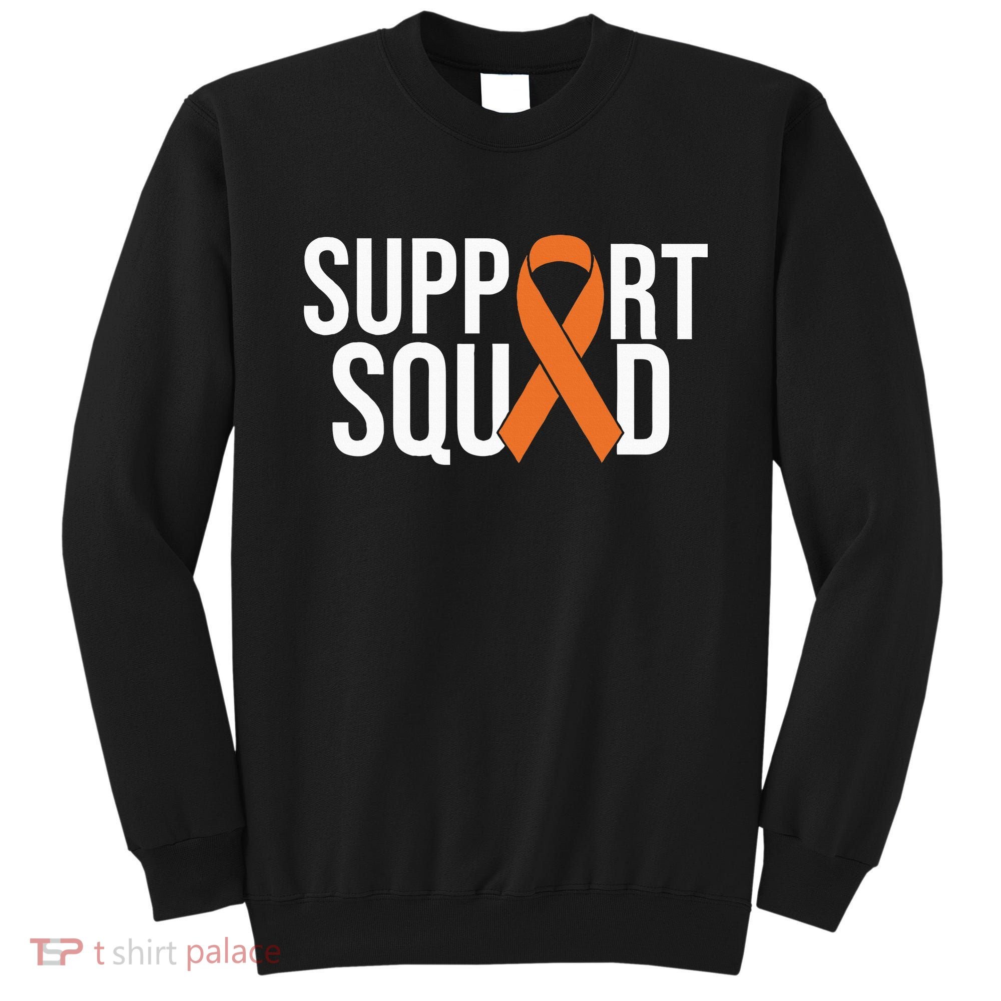 Kidney Cancer Awareness Orange Ribbon Sweatshirt