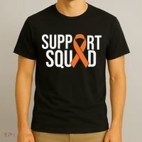 Kidney Cancer Awareness Orange Ribbon T-Shirt thumb 3