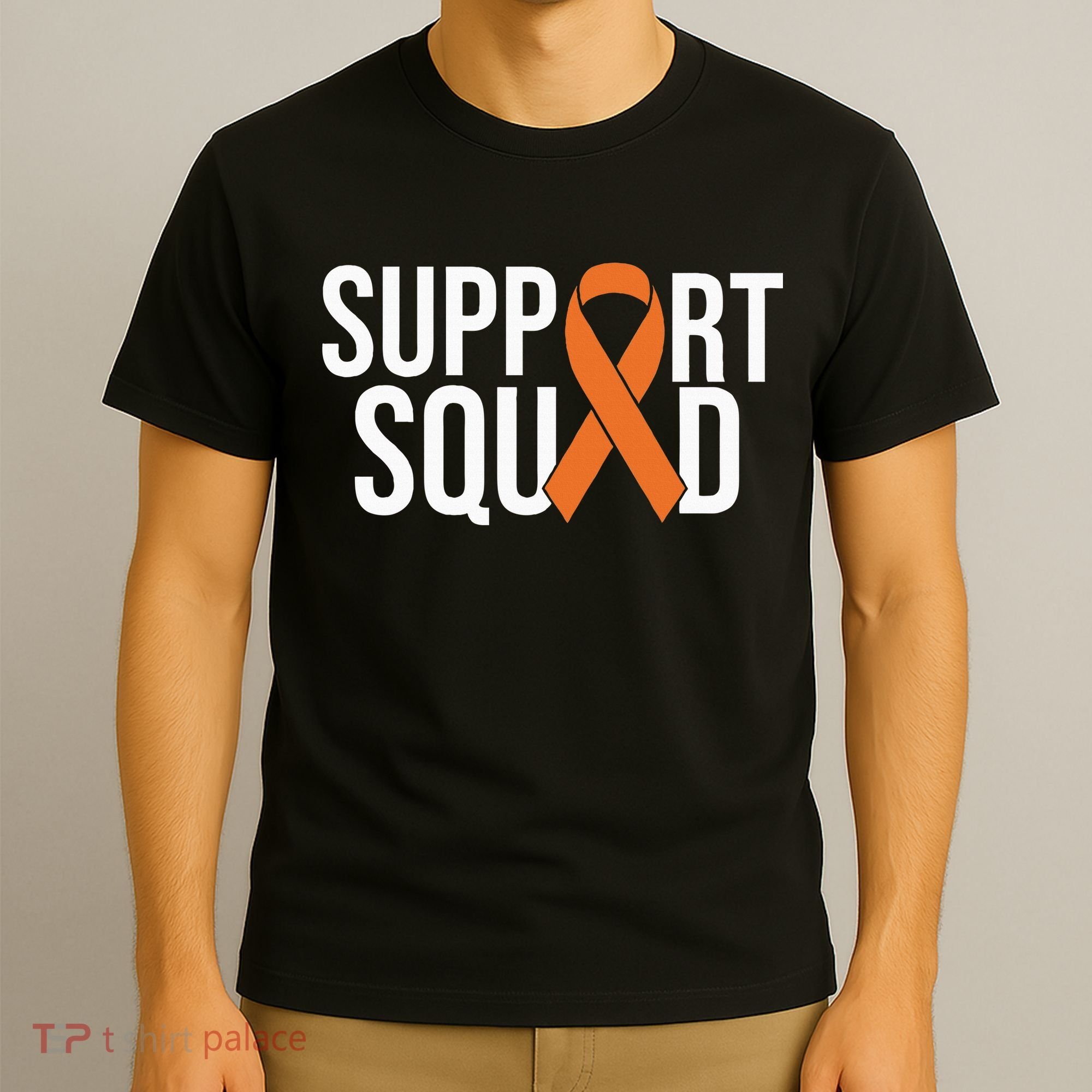 Kidney Cancer Awareness Orange Ribbon T-Shirt